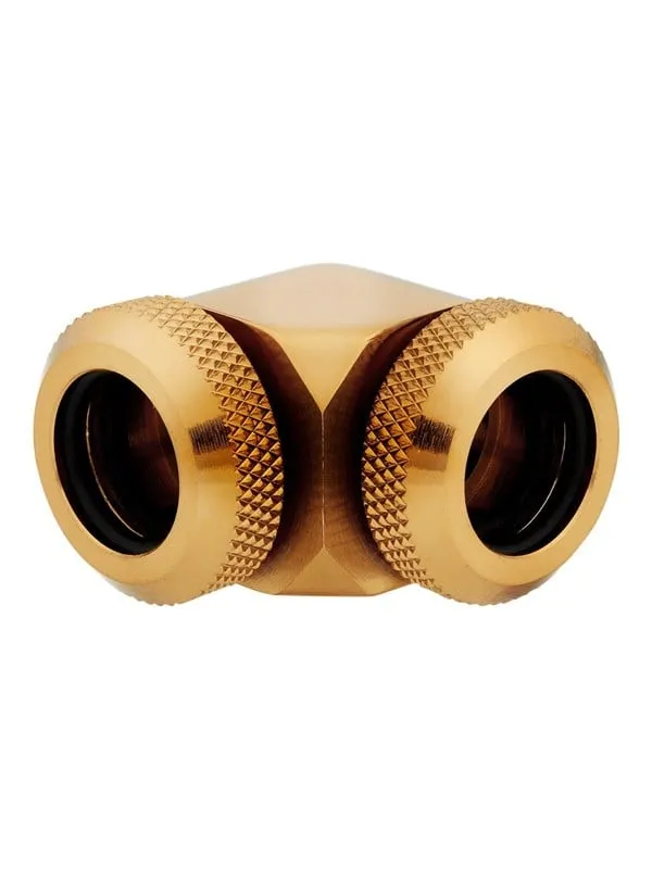 Corsair Hydro X Series XF Hardline 90° 12mm OD Gold