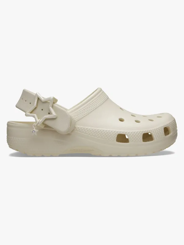 Crocs Classic Star Buckle Kids Tofflor, Frappé, 20-21