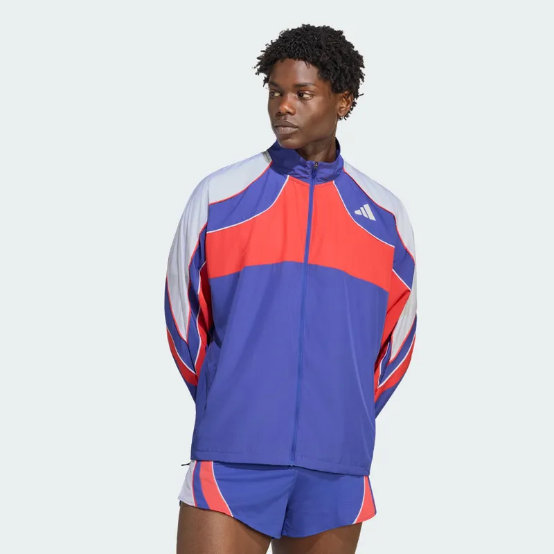 Adidas Men´s Adizero Archive Löparjacka Dualin/selure/white