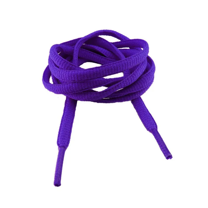 Skosnören – Lila – Ovala [130 cm]