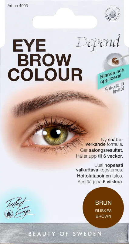 Depend PE Eyebrow colour Brown 1 st