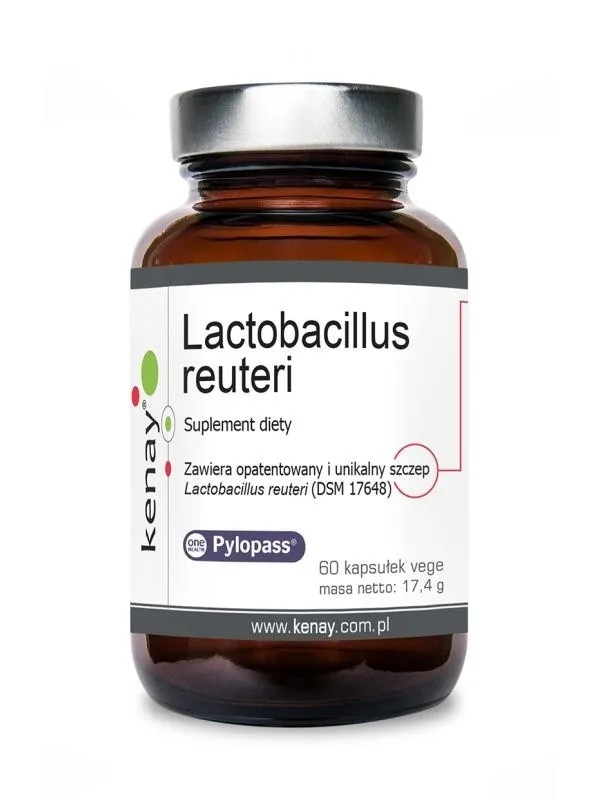 Kenay – Pylopass Lactobacillus reuteri, 60 kapslar