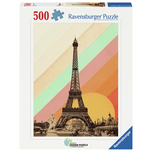 Paris Rainbow Pussel 500 Bitar, Ravensburger