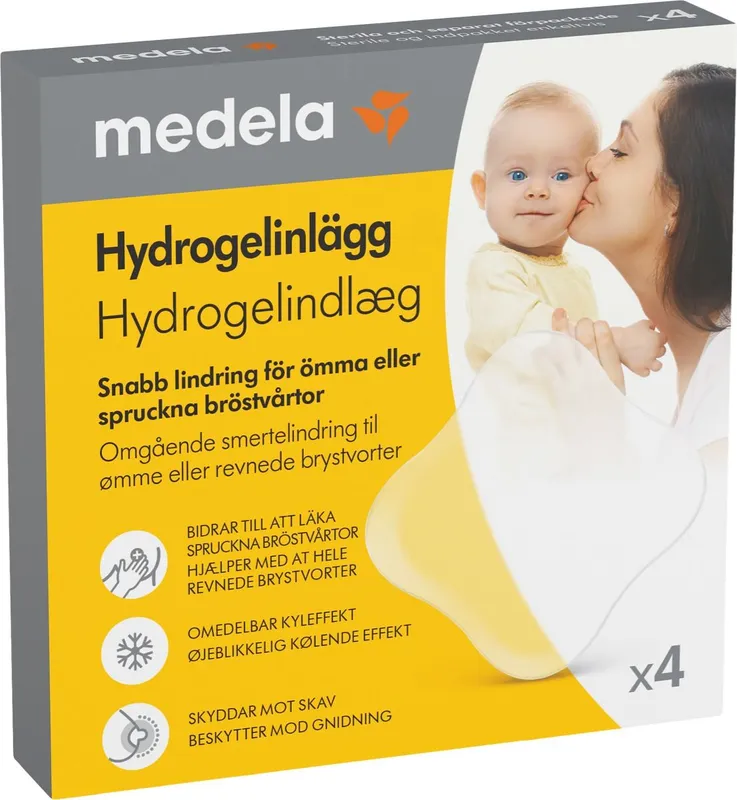 Medela Hydrogel Amningsinlägg 4-Pack