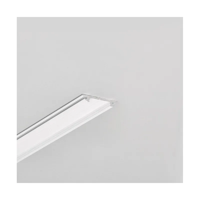 1m aluprofil ARC12 CD/U5 - Vit lackerad
