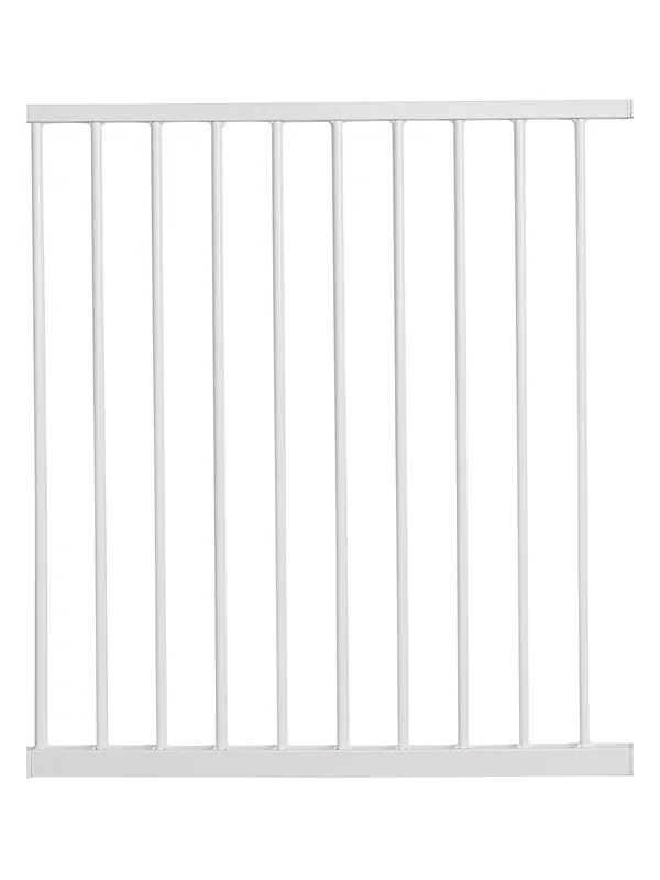 BabyDan Förlängning ASTA & Premier säkerhetsgrind, barngrind 64,5 cm, vit
