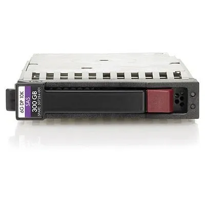HP Dual Port - 300GB - Hårddisk - 627195-001 - SAS2 - 2,5″