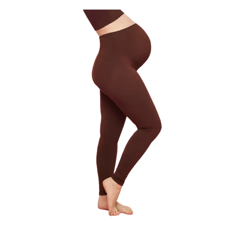 momkind Gravidleggings Brun S