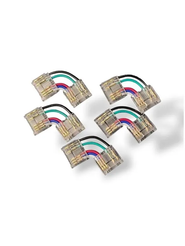 Light Solutions Corner SmartClip for 12mm RGBW COB LED Strip - 5-pack