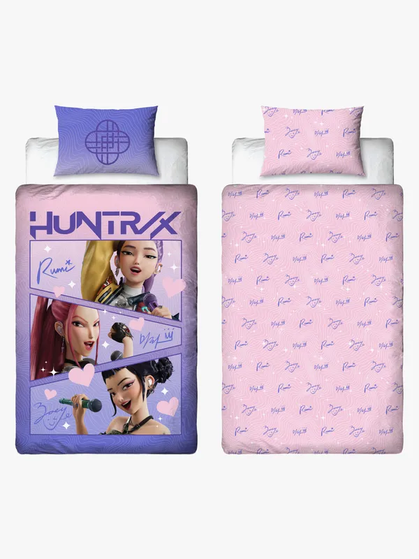K-Pop Demon Hunters Bäddset 150x210cm - K-Pop Demon Hunters - Leksaksaffären