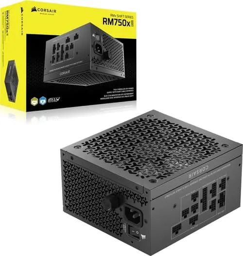 Corsair RM750x Shift Strömförsörjning - 750 Watt - 140 mm - ATX 3.1 - 80 Plus Gold certificate
