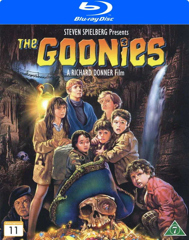 The Goonies (1985) / Dödskallegänget Blu-Ray (svensk text)
