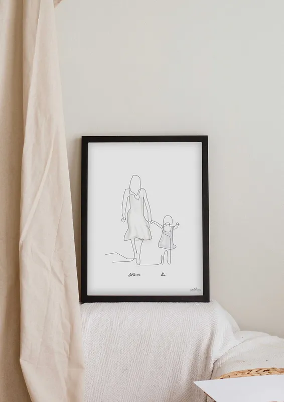 POSTER - Mor och dotter