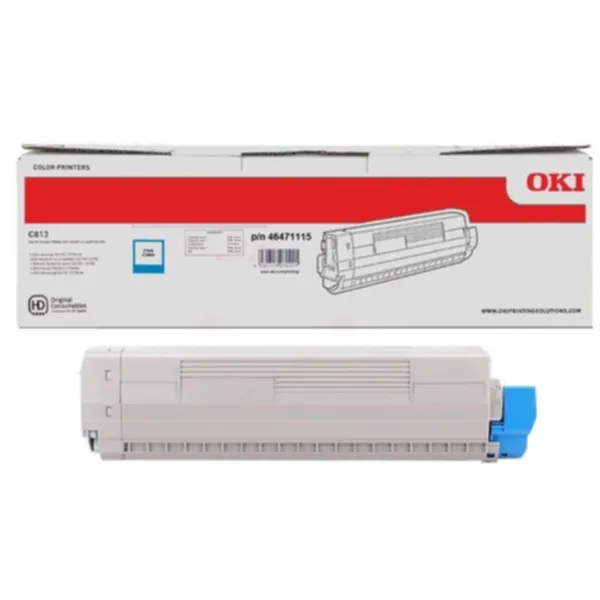 OKI 46471115 Tonerkassett cyan, 5000 sidor