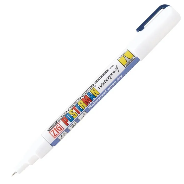 Griffelpenna 0,5mm, Zig, Vit