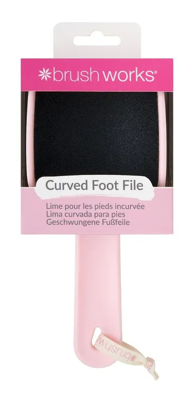Brushworks Curved Foot File 1 st
