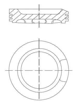 Kolv MAHLE 033 04 00
