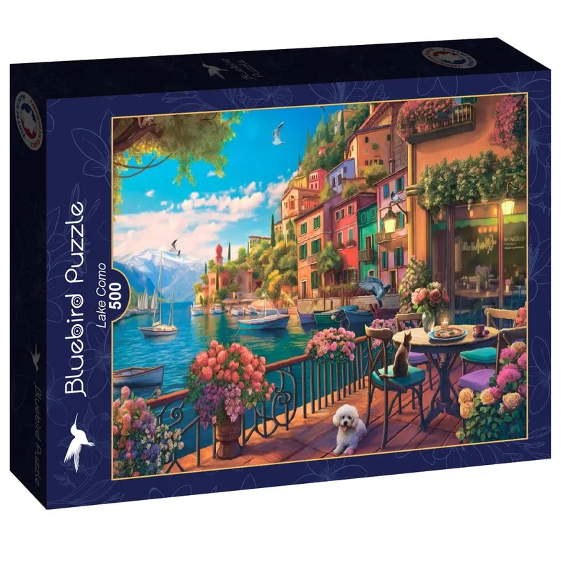 Bluebird Pussel – Comosjön i Italien 500 bitar