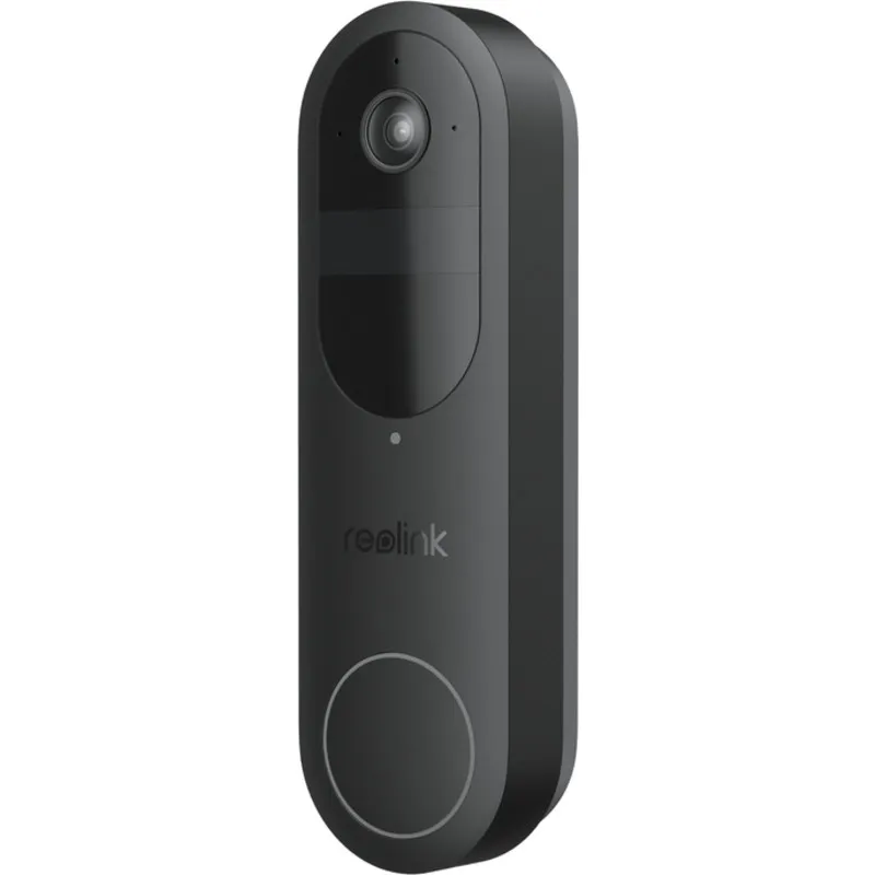 REOLINK Video Doorbell WiFi - Black 2K | 4MP | Wir