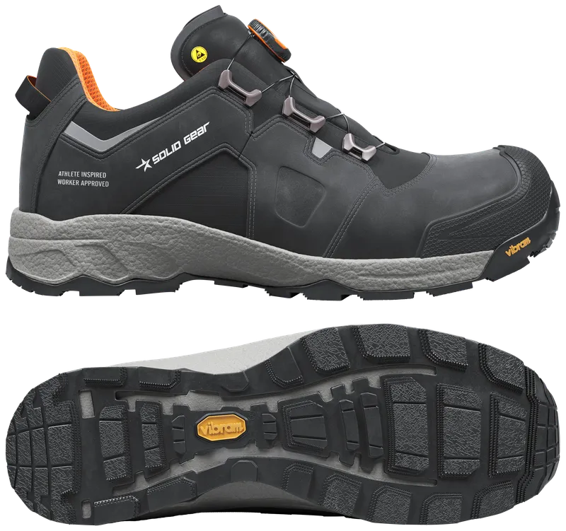 SKYDDSSKO VAPOR 3 LOW SVART/ORANGE S3S STL 38 | Beijerbygg Byggmaterial