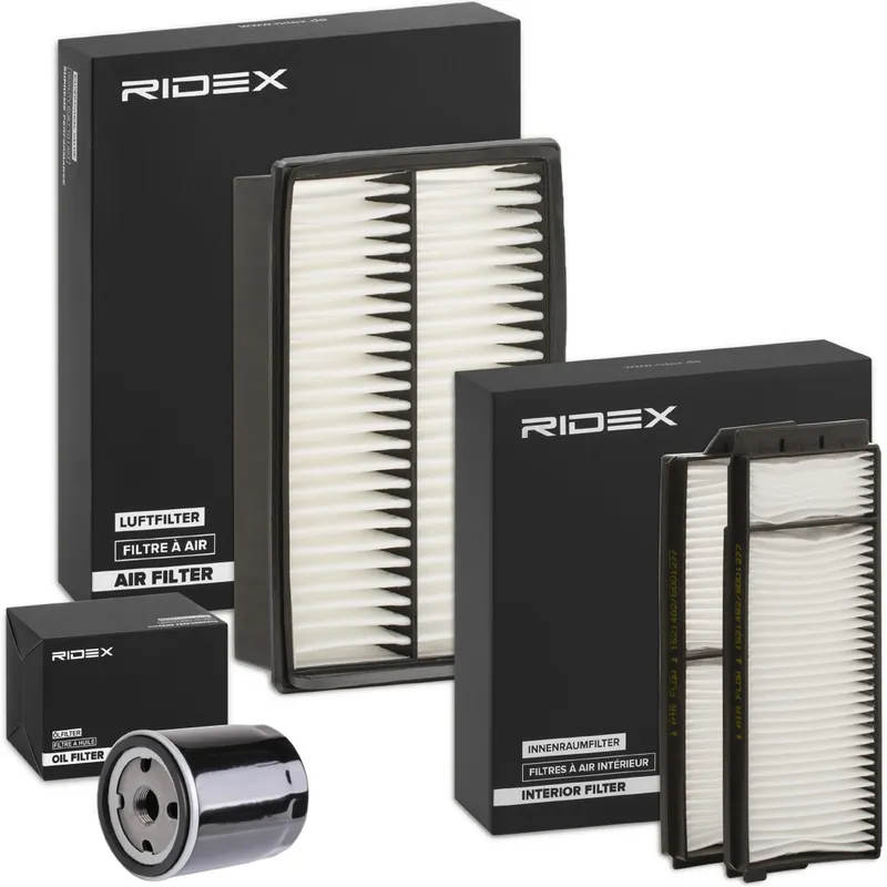 Filtersats RIDEX 4055F0057