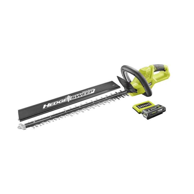 Häcksax - RYOBI - 36 V - 60 cm blad - 26 mm avstånd - Sågfunktion - 1 litiumbatteri + 36V 2,0 Ah och 1 laddare 1,7 A