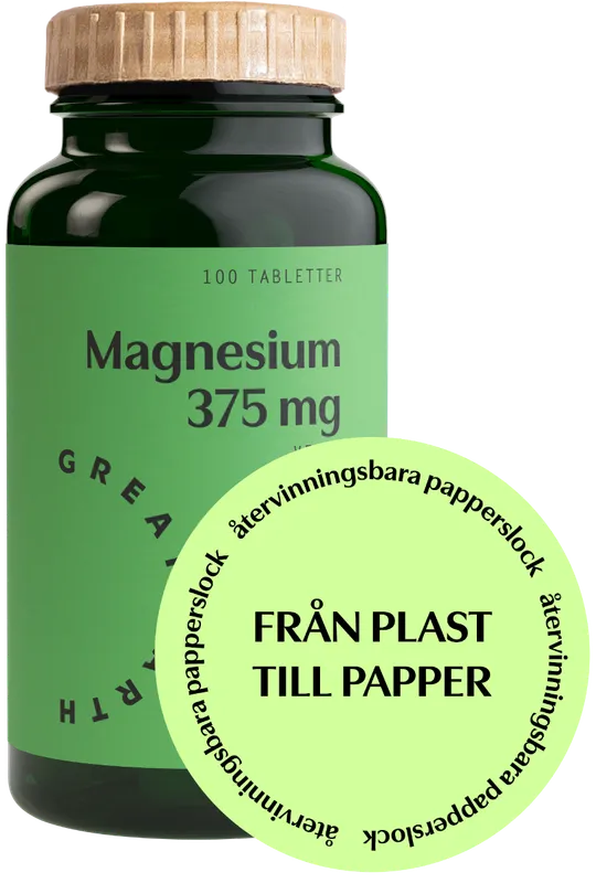 Great Earth Magnesium 375 mg 100 tabletter