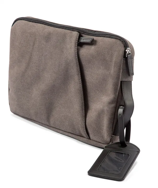 Lord Nelson – Laptop Kanvasväska / Bag Grå Utvald av Glasprinsen