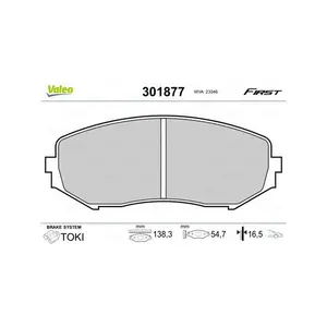VALEO 301877 Bromsbelägg