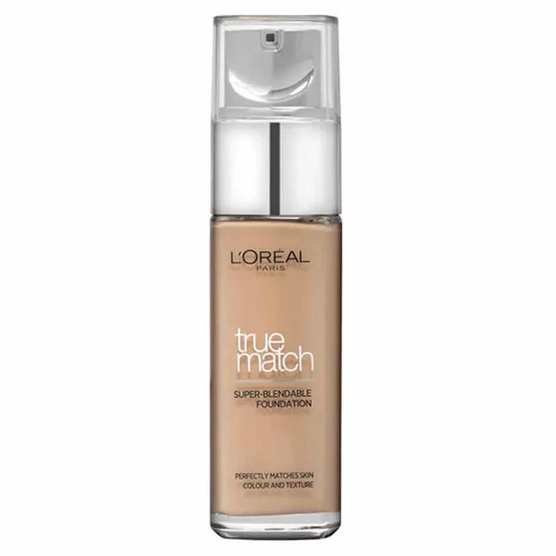 Loreal Paris True Match Super-Blendable Foundation With Hyaluronic Acid 7.W