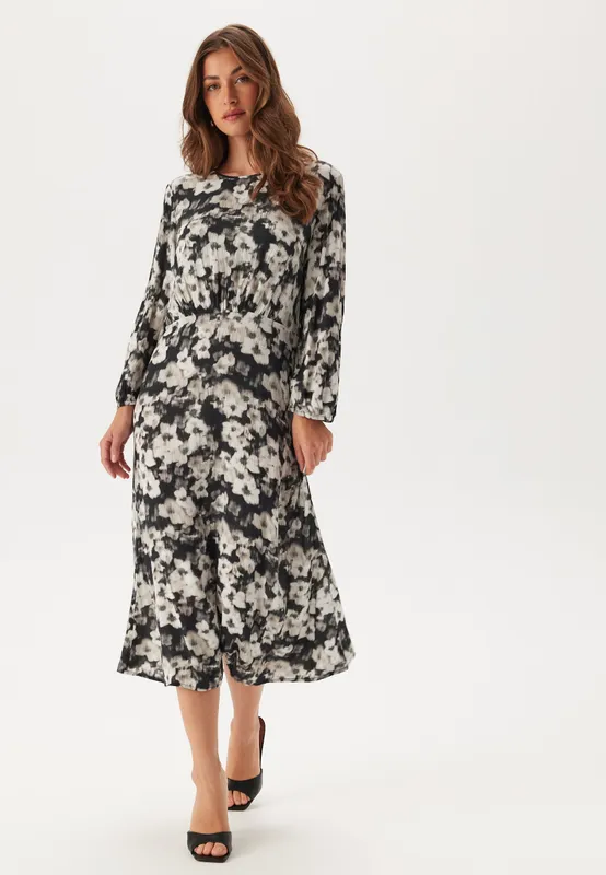 Pcrexa 3/4 Midi Dress Bc Midi
