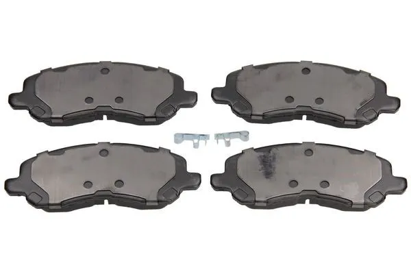 Bromsbeläggsats, Framaxel - P632173 - chrysler, citroën, jeep, lancia, mitsubishi, peugeot - OE MN102618, MR527674, MR527675