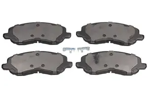 Bromsbeläggsats, Framaxel - P632173 - chrysler, citroën, jeep, lancia, mitsubishi, peugeot - OE MN102618, MR527674, MR527675