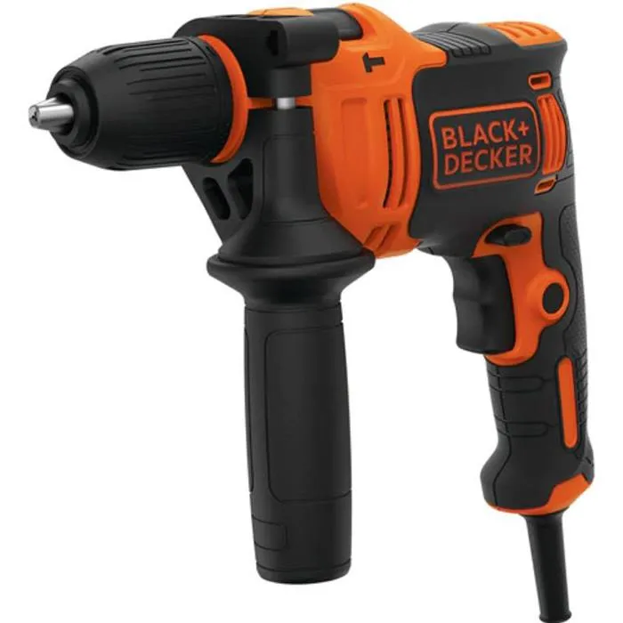 Black & Decker Blac Schlagbohrmaschine BEH710-QS 710W | Rechts