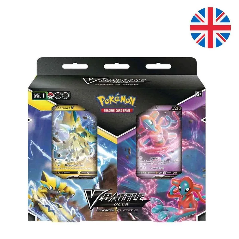 Pokemon Deoxys vs Zeraora V Battle Deck, Samlarkortsuppsättning