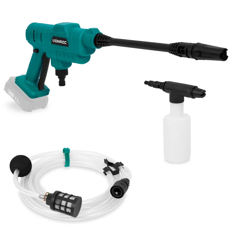 Batteridriven högtryckstvätt 20V - 24 bar | Exkl. batteri och snabbladdare