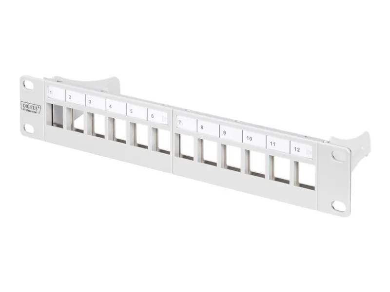 DIGITUS DN-91419 - 12-Port Modular Patch Panel