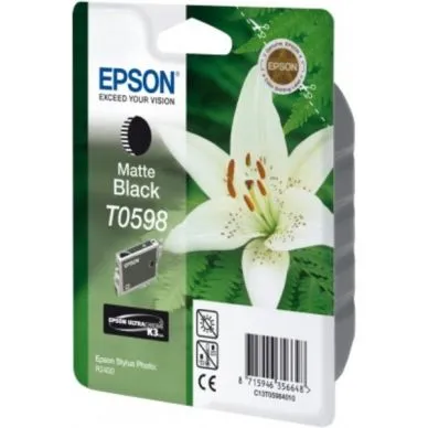 Epson T0598 Epson T0598 Bläckpatron Mattsvart