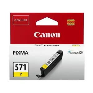 Canon bläckpatron CLI-571 original gul 7 ml