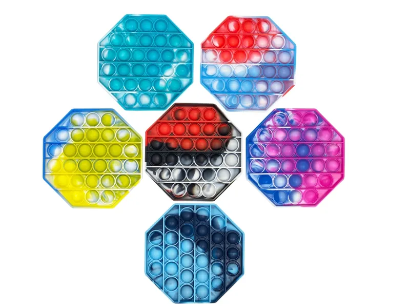 Pop It - Fidget - Camouflage - 1 st - Assorterad