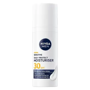 NIVEA MEN Ansiktskräm Sensitive Daily Protect Moisturiser SPF30 50 ml