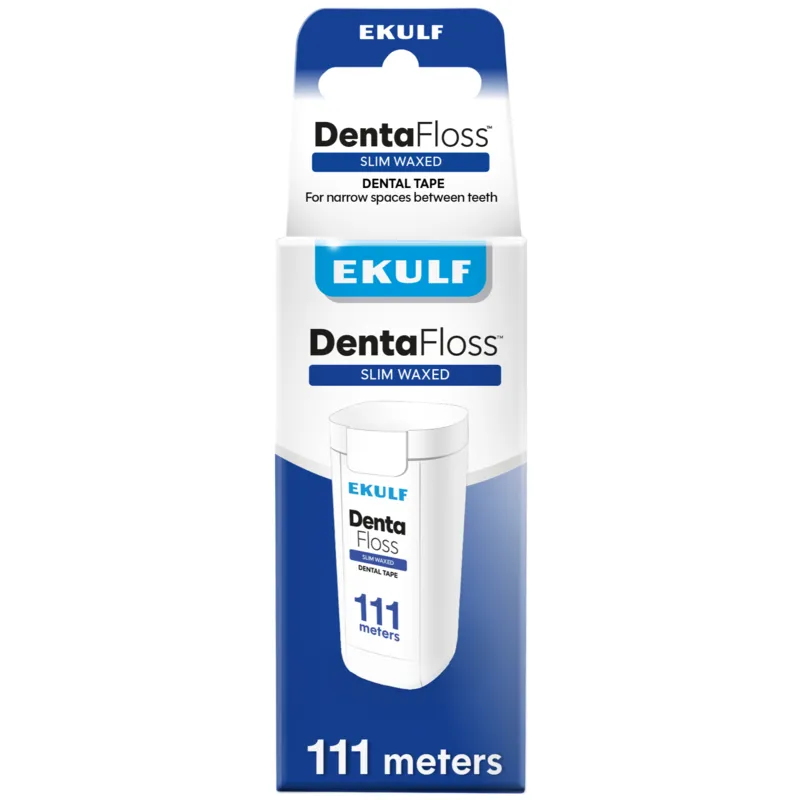 Ekulf dentafloss slim waxed 111 m 1 st