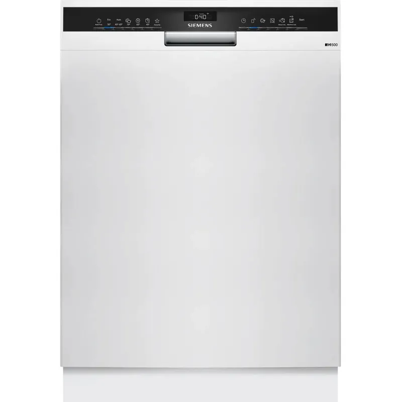 Siemens iQ500 SN45ZW08CE – Diskmaskin – inbyggd – Wi-Fi – Fördjupning – bredd: 60 cm – djup: 55 cm – höjd: 81.5 cm – vit