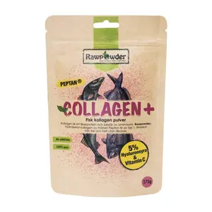 Collagen Plus Hyaluronsyra vit C 175g - Rawpowder