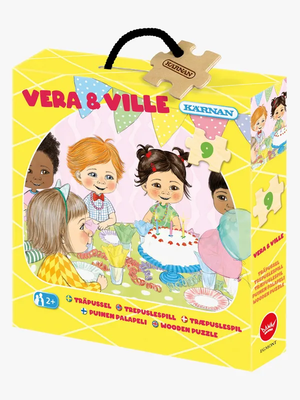 Vera & Ville TräBarnpussel 9 Bitar Kärnan