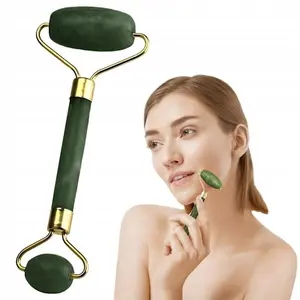 Ansiktsmassage / Massage Jade Roller - Massera ansiktet