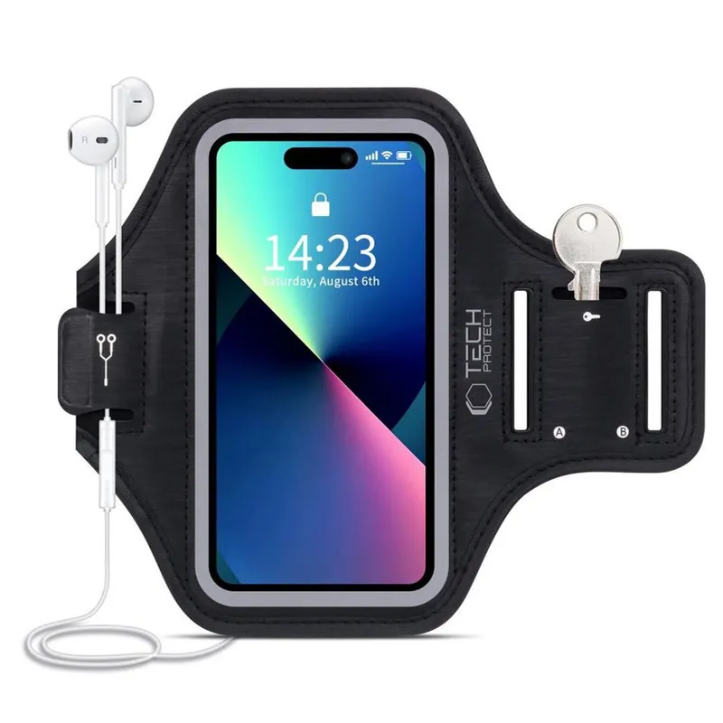 Tech-Protect Universal Sport Armband M4 - Svart