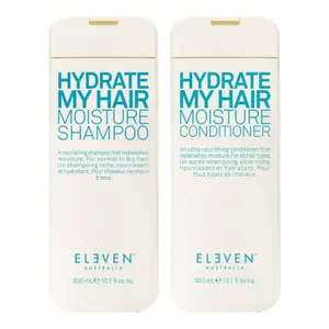 Eleven Australia Hydration Essentials Haircare Set Shampoo 300 ml & Conditioner 300 ml - 600 ml