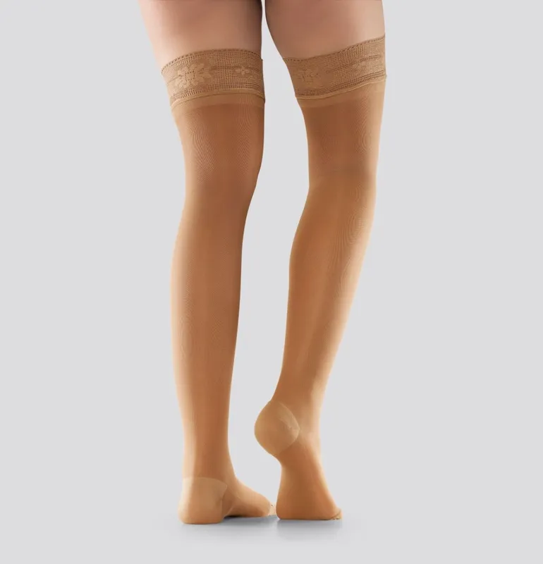 Mabs nylon stay up tan l 1 par