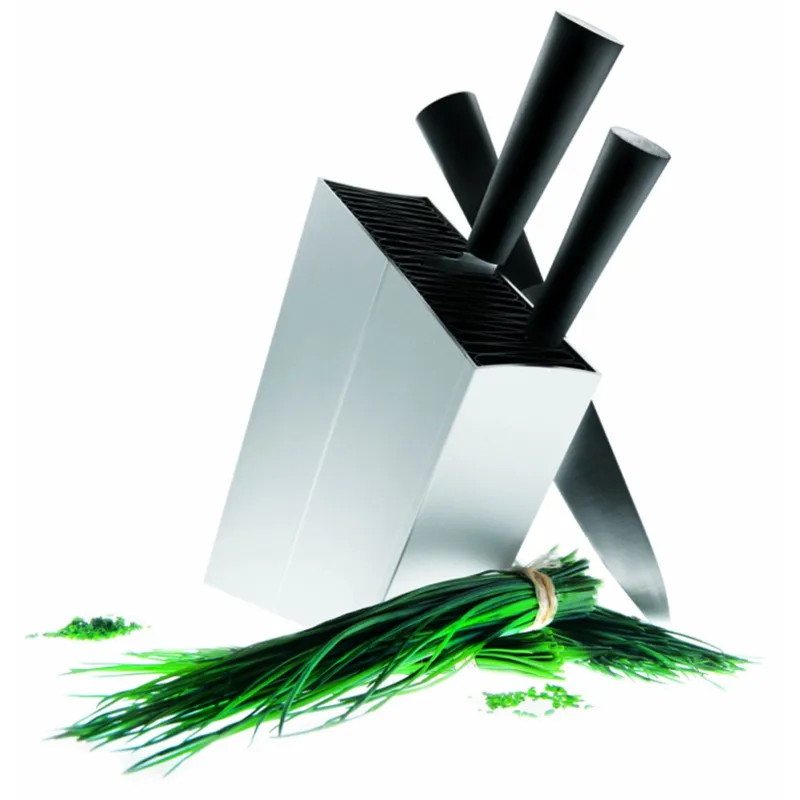 Eva solo Knivblock Lutande Aluminium